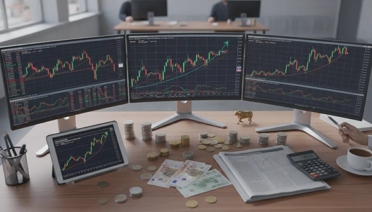 stock market chart finance
