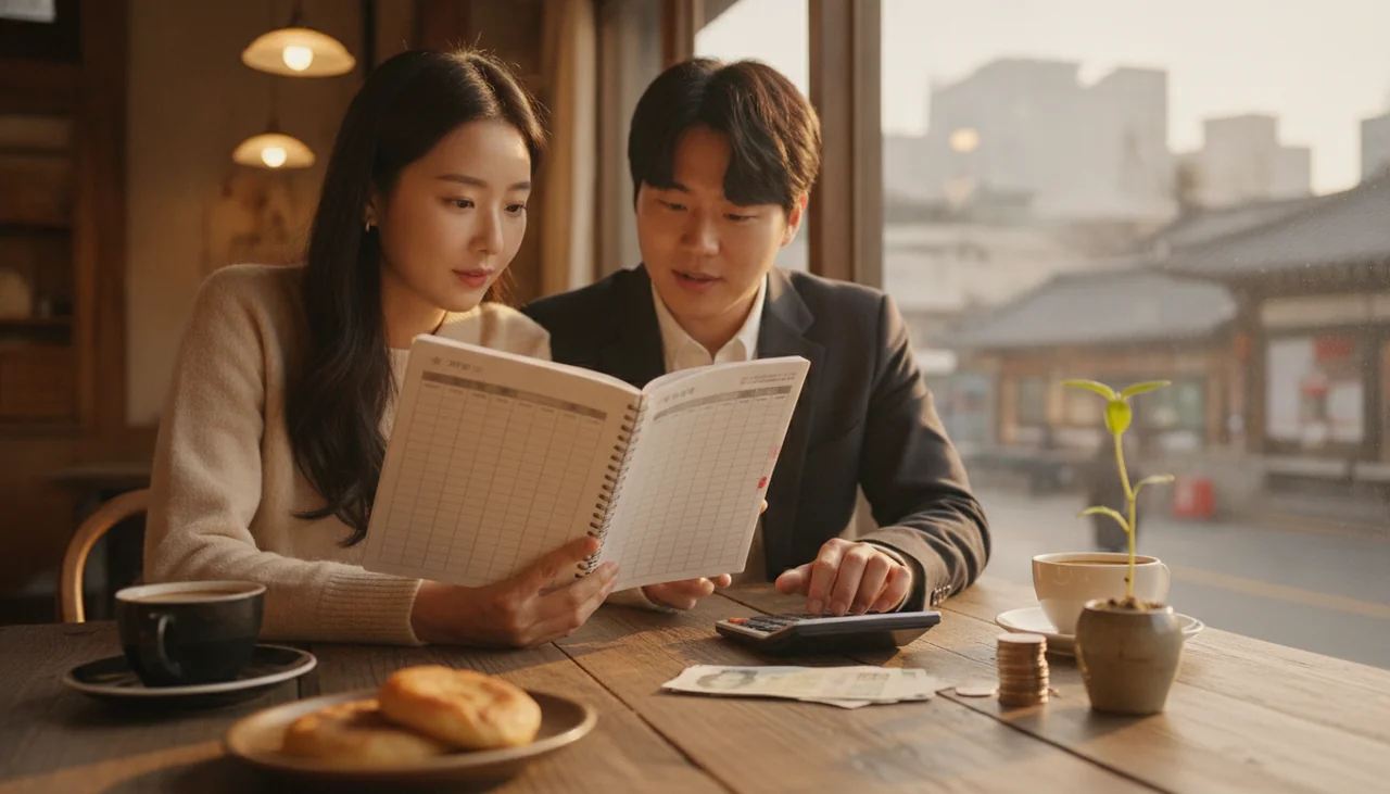 가계부와 계산기
